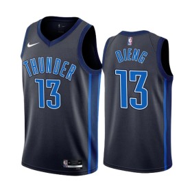 Dres Oklahoma City Thunder Ousmane Dieng 13 Nike 2022-23 City Edition Crno Swingman